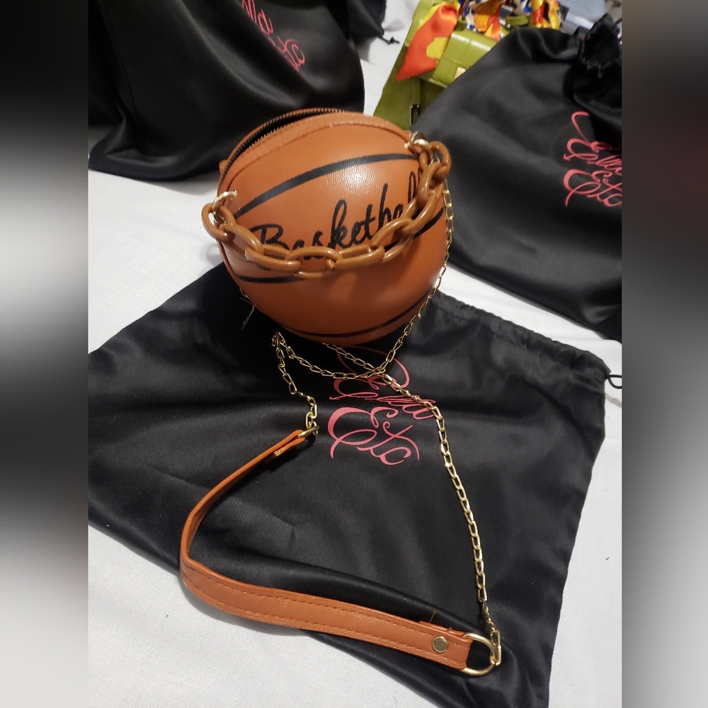 Basketball Handbag Crossbody Bag - Picture 4 of 13